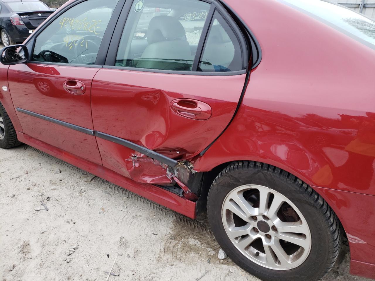 Photo 9 from auction – 2006 SAAB 9-3 with VIN YS3FD49Y161035835