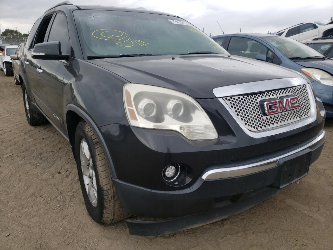 GMC ACADIA SLT 2008 with VIN 1GKER33778J259326 - Photo from auction