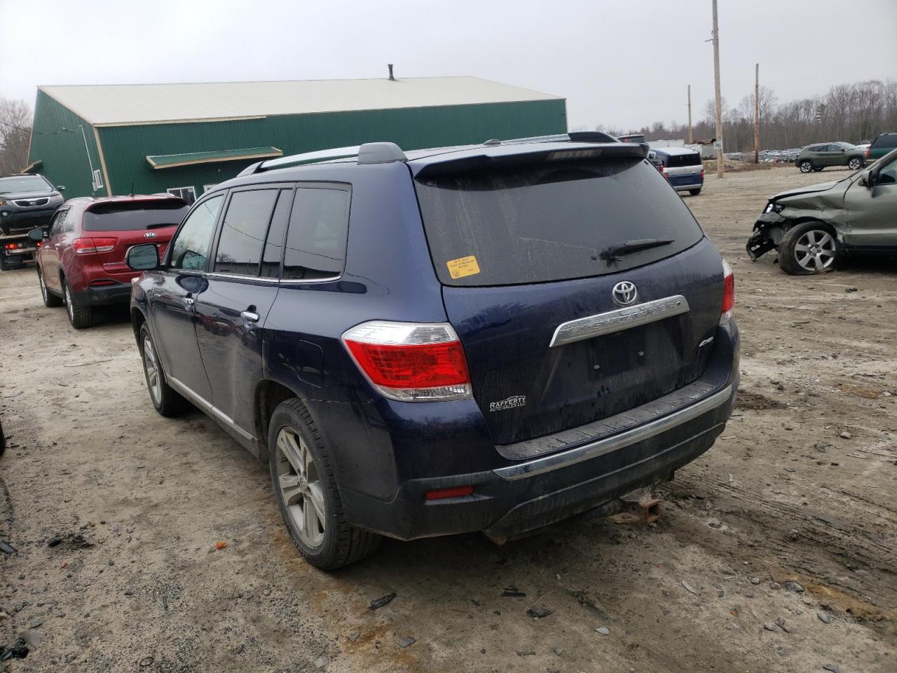 Zdjęcie 3 z aukcji – 2013 TOYOTA HIGHLANDER z VIN 5TDDK3EHXDS245273