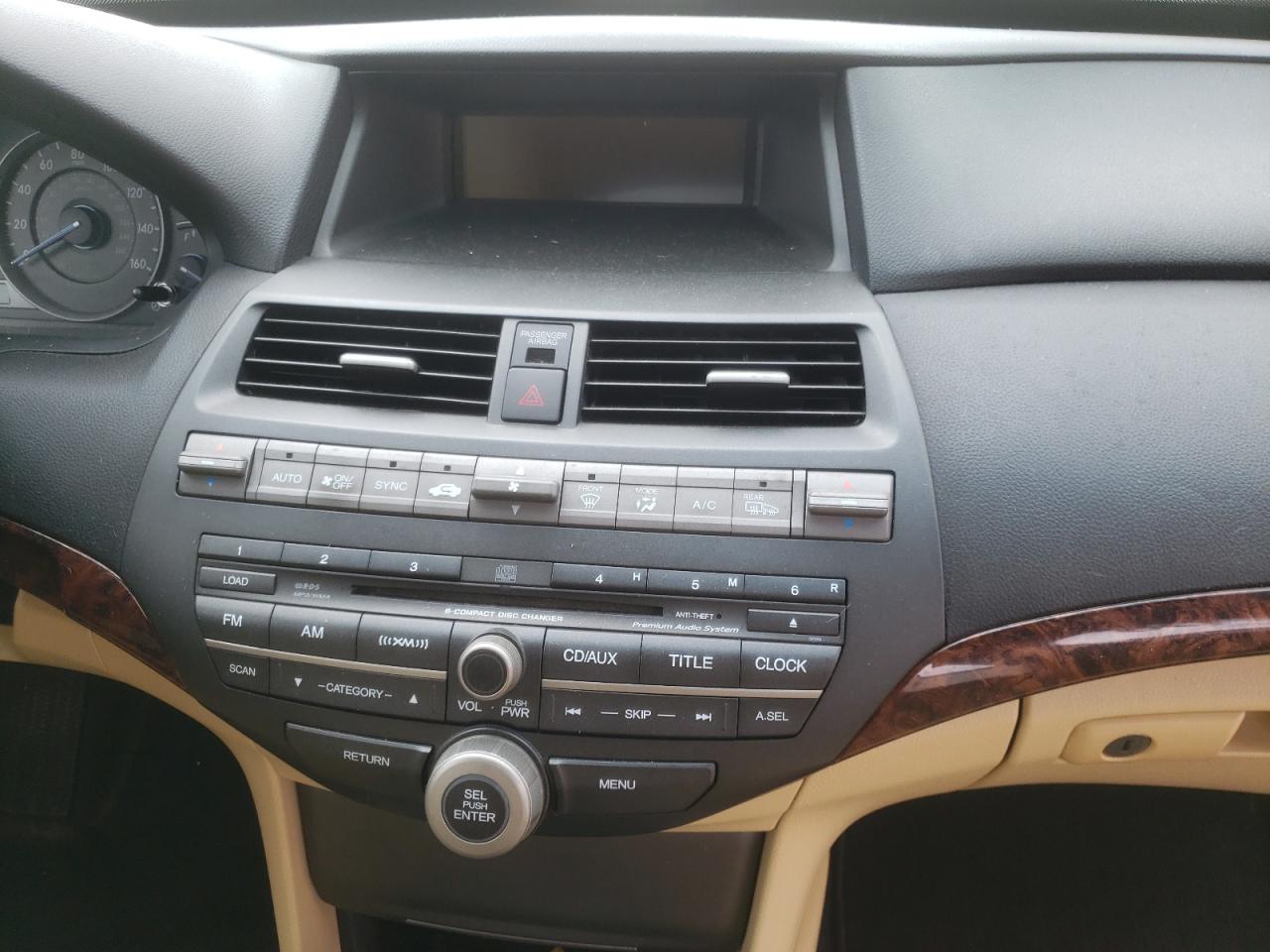 Photo 9 from auction – 2012 HONDA CROSSTOUR with VIN 5J6TF1H50CL001647