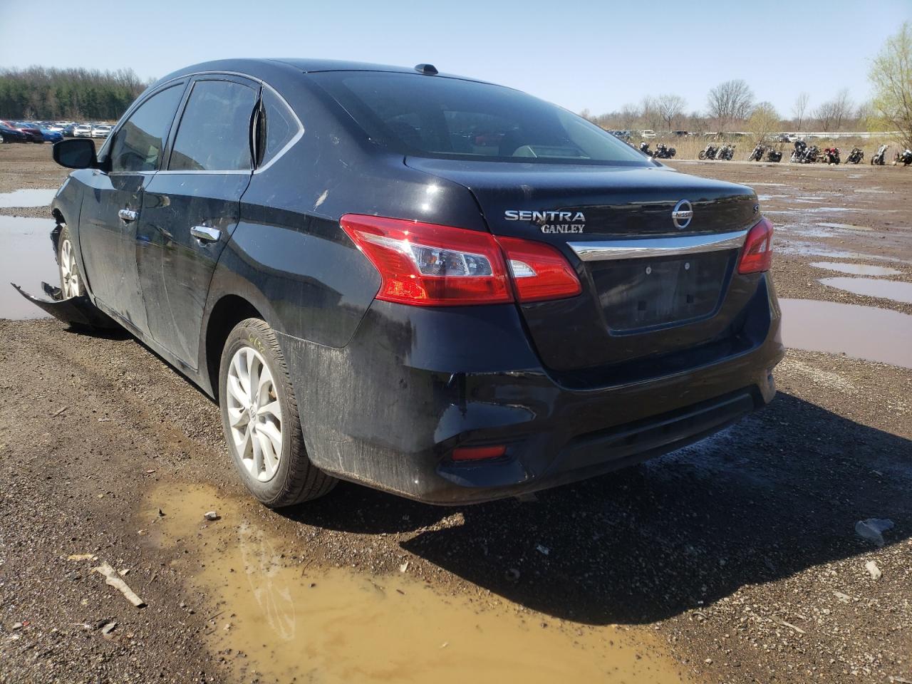 Photo 3 from auction – 2019 NISSAN SENTRA S with VIN 3N1AB7AP3KL628744