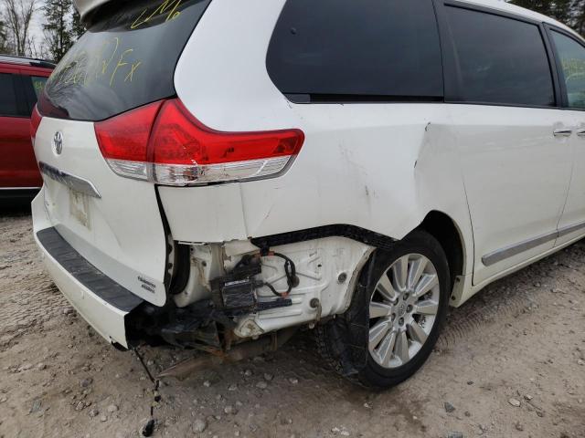 Photo 9 from auction – 2014 TOYOTA SIENNA XLE with VIN 5TDDK3DCXES080445