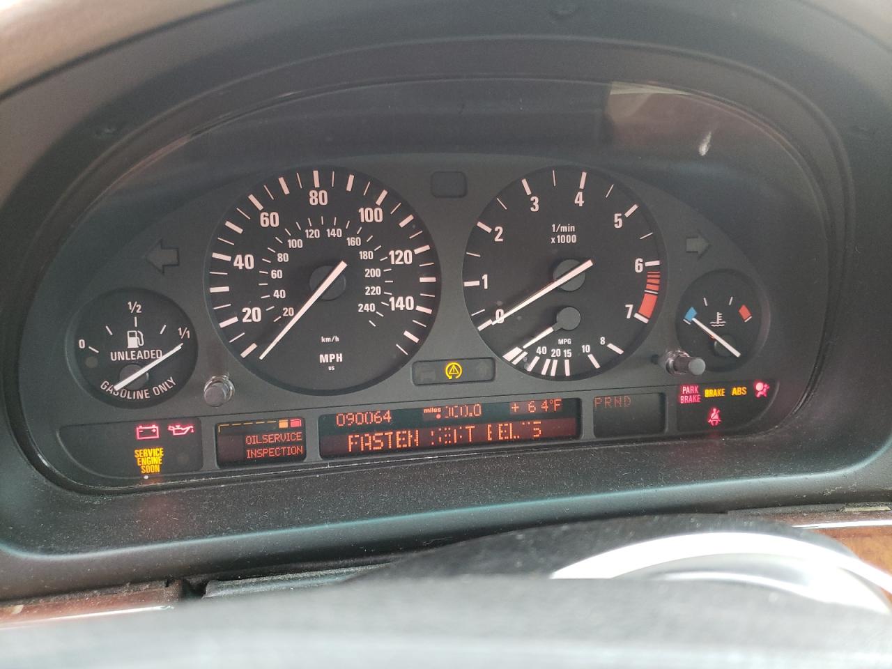 Photo 8 from auction – 2003 BMW 530I with VIN WBADT53423CE95325