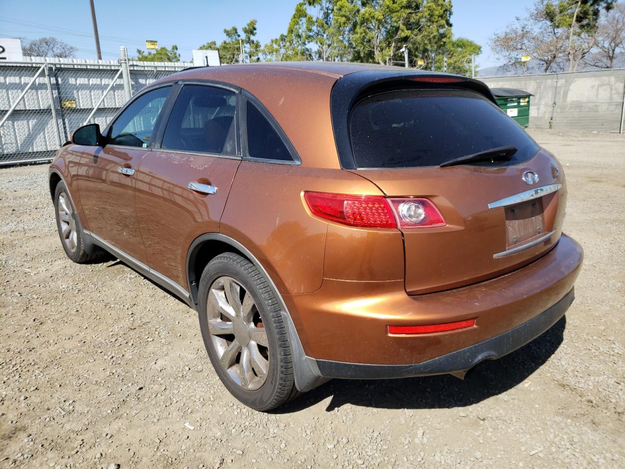 Photo 3 from auction – 2003 INFINITI FX45 with VIN JNRBS08W13X403217