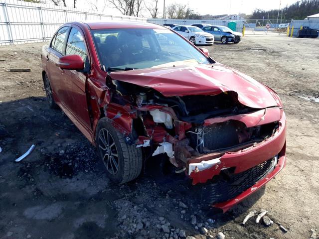 MITSUBISHI LANCER ES 2017 with VIN JA32V2FW7HU000856 - Photo from auction