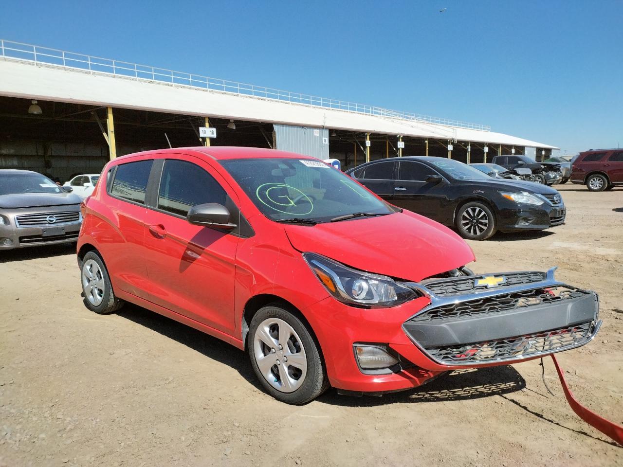 CHEVROLET SPARK LS 2019 with VIN KL8CB6SA8KC813919 - Photo from auction