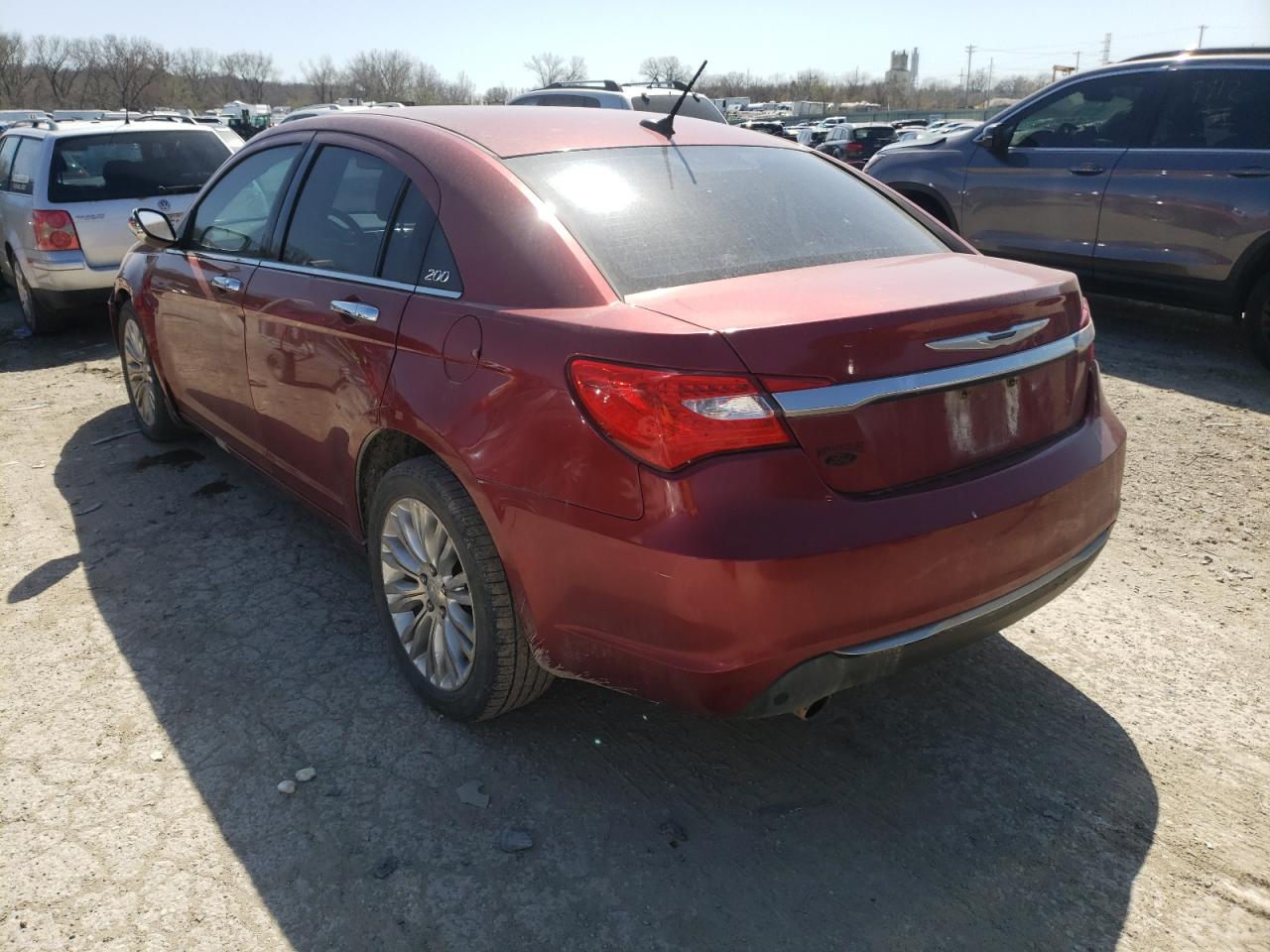 Photo 3 from auction – 2011 CHRYSLER 200 LIMITE with VIN 1C3BC2FGXBN571733