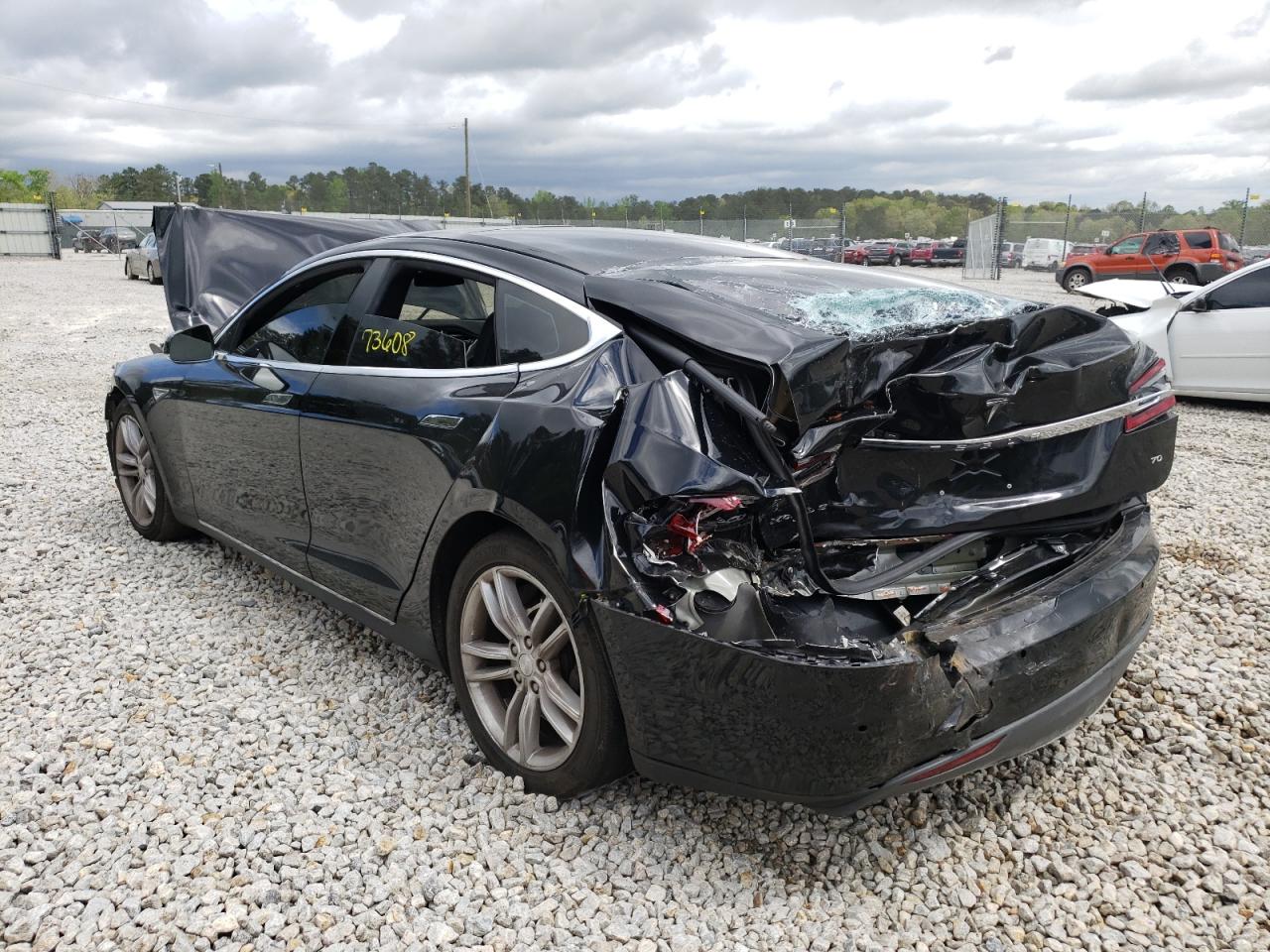 Photo 3 from auction – 2015 TESLA MODEL S with VIN 5YJSA1E12FF119174