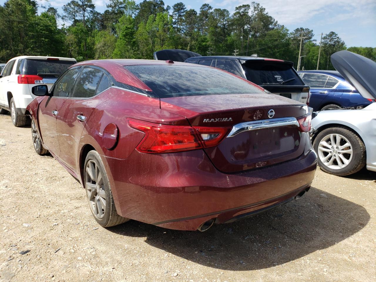 Photo 3 from auction – 2017 NISSAN MAXIMA 3.5 with VIN 1N4AA6AP6HC376640