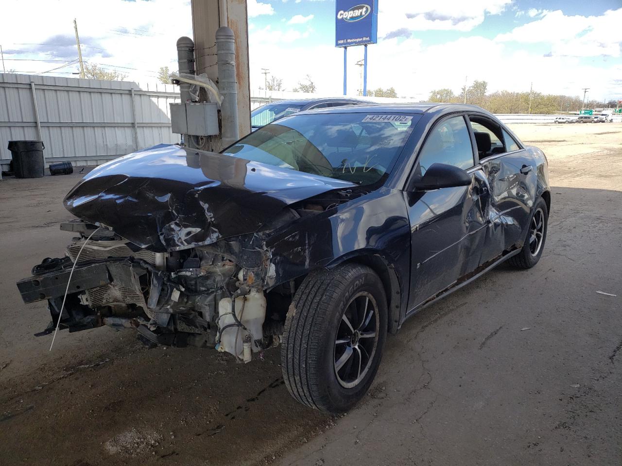 Photo 2 from auction – 2007 PONTIAC G6 VALUE L with VIN 1G2ZF58B874228831