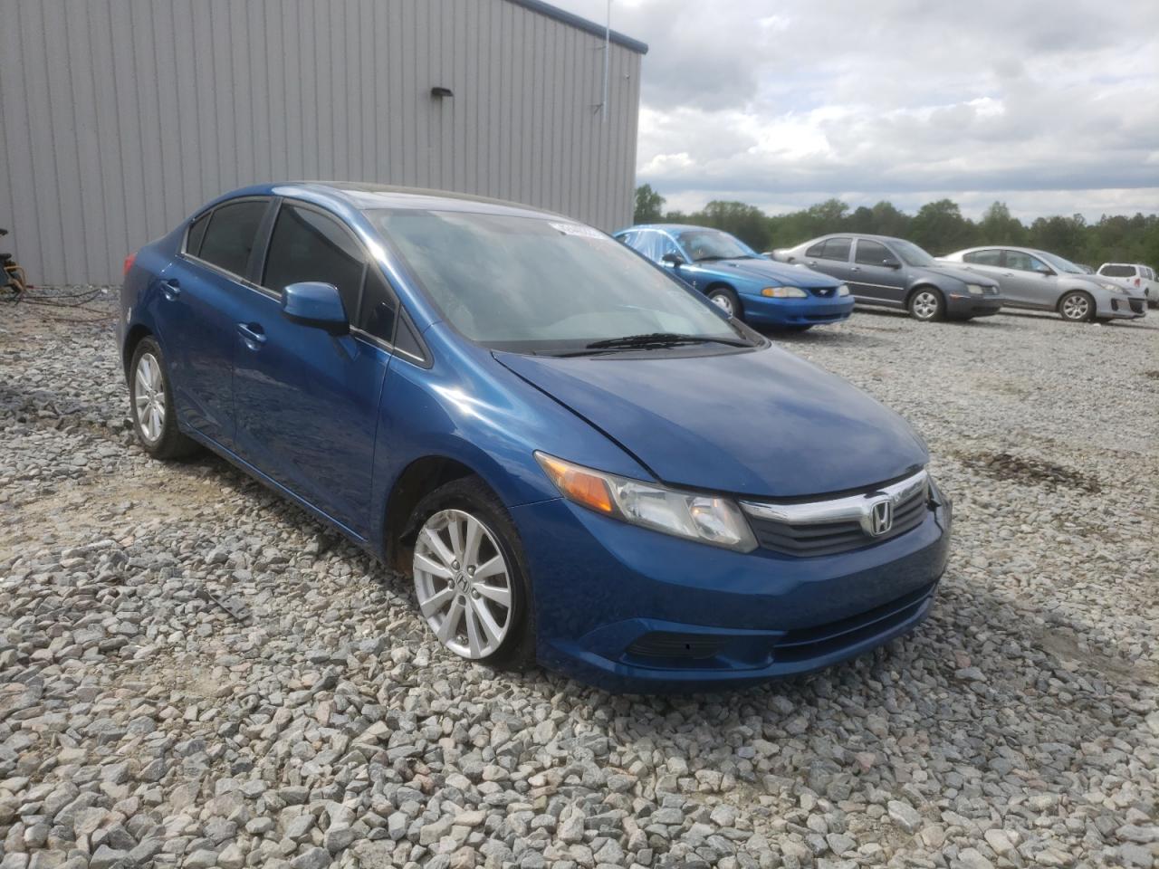 HONDA CIVIC EX 2012 with VIN 19XFB2F84CE028120 - Photo from auction