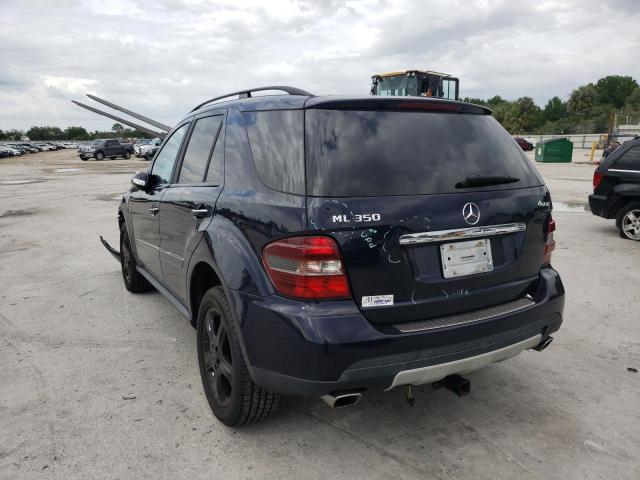Photo 3 from auction – 2008 MERCEDES-BENZ ML 350 with VIN 4JGBB86E68A322552