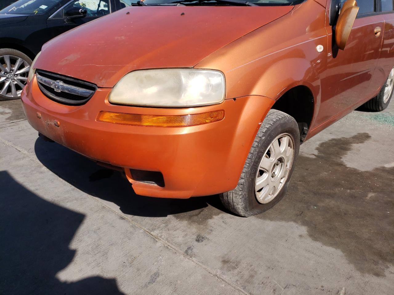 Photo 9 from auction – 2005 CHEVROLET AVEO BASE with VIN KL1TD62615B481062