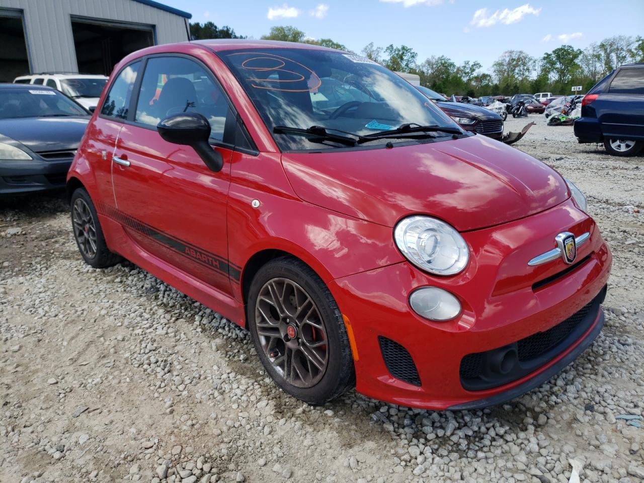 FIAT 500 ABARTH 2015 with VIN 3C3CFFFH0FT616020 - Photo from auction