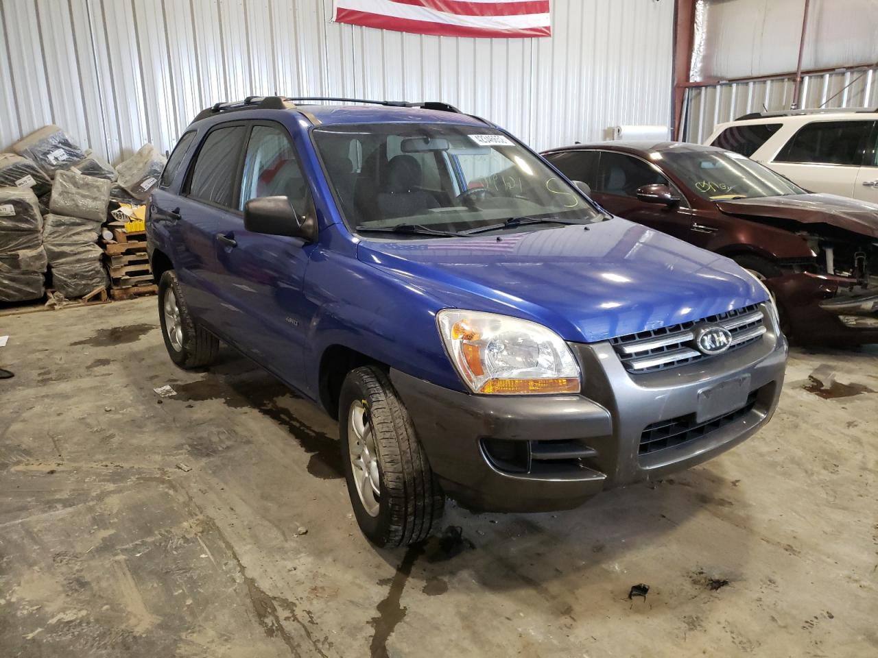 KIA SPORTAGE E 2008 with VIN KNDJE723987476515 - Photo from auction