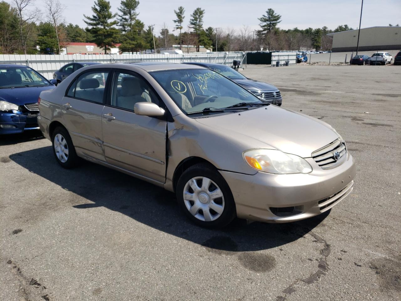 TOYOTA COROLLA CE 2004 with VIN 2T1BR32E94C246372 - Photo from auction