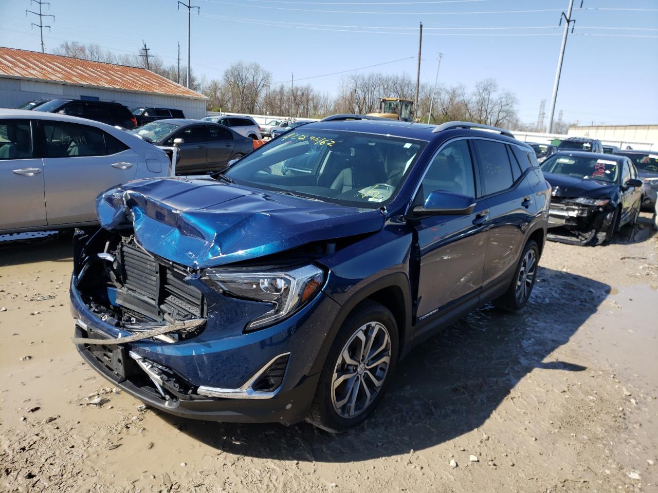 Photo 2 from auction – 2020 GMC TERRAIN SL with VIN 3GKALPEX6LL185385