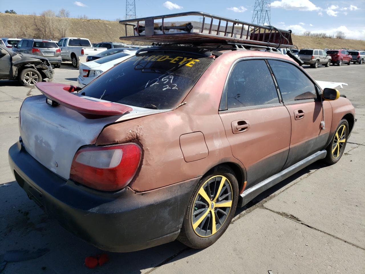 Photo 4 from auction – 2002 SUBARU IMPREZA WR with VIN JF1GD29652G528672