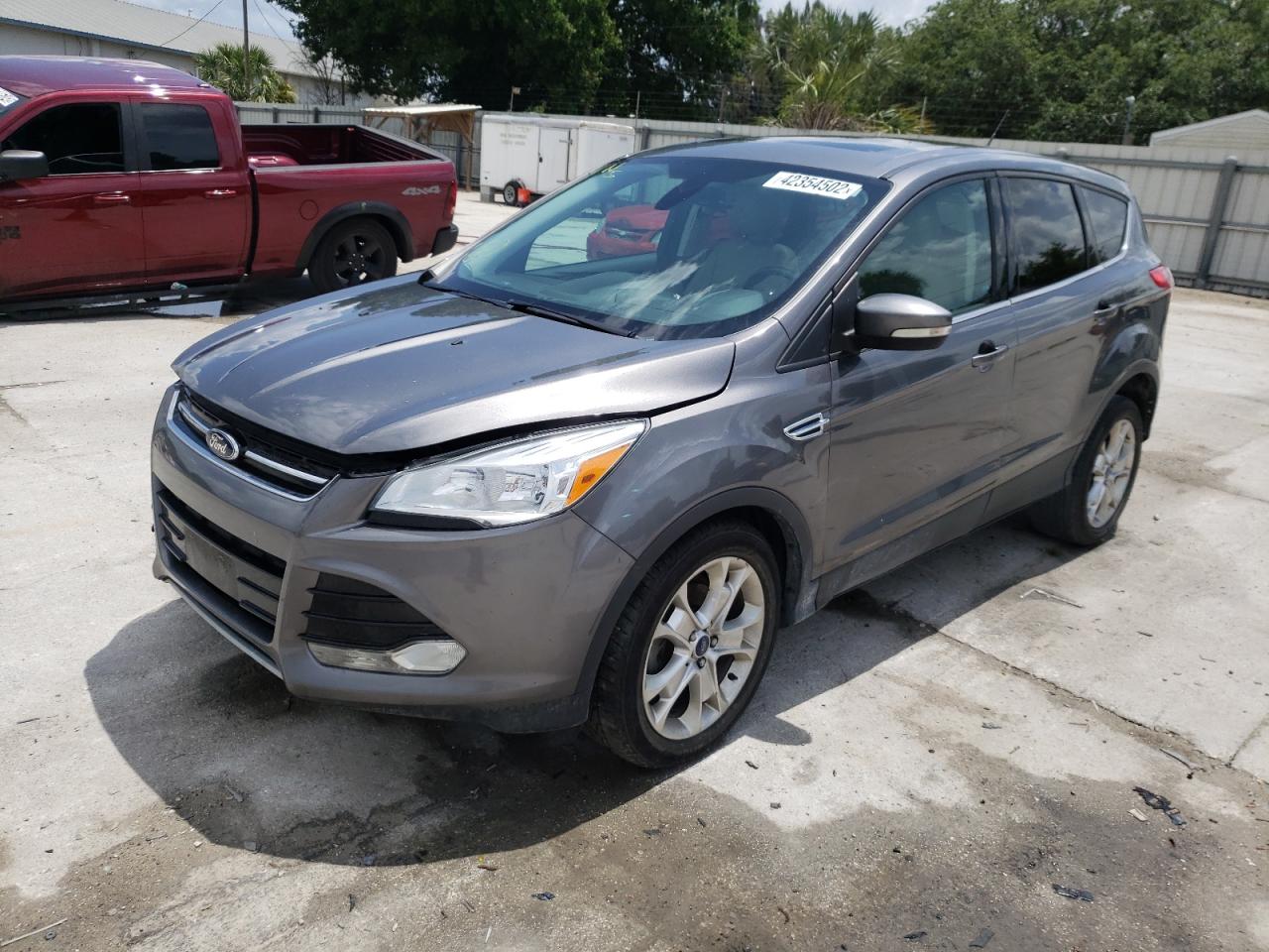 Photo 2 from auction – 2013 FORD ESCAPE SEL with VIN 1FMCU0HX9DUC54982