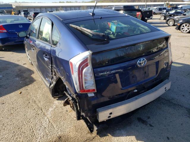 Photo 3 from auction – 2013 TOYOTA PRIUS with VIN JTDKN3DU6D1718807