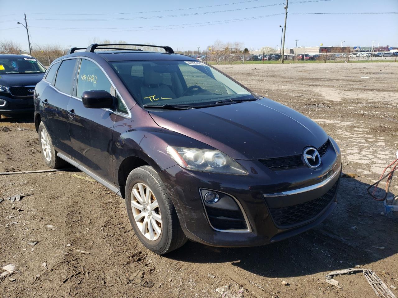 MAZDA CX-7 2011 with VIN JM3ER2C51B0387019 - Photo from auction