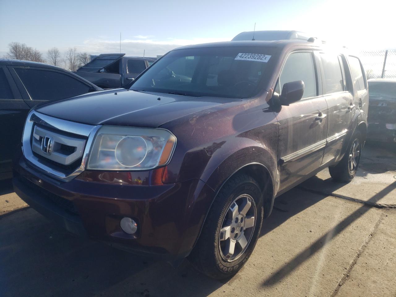 Photo 2 from auction – 2009 HONDA PILOT TOUR with VIN 5FNYF48939B014579