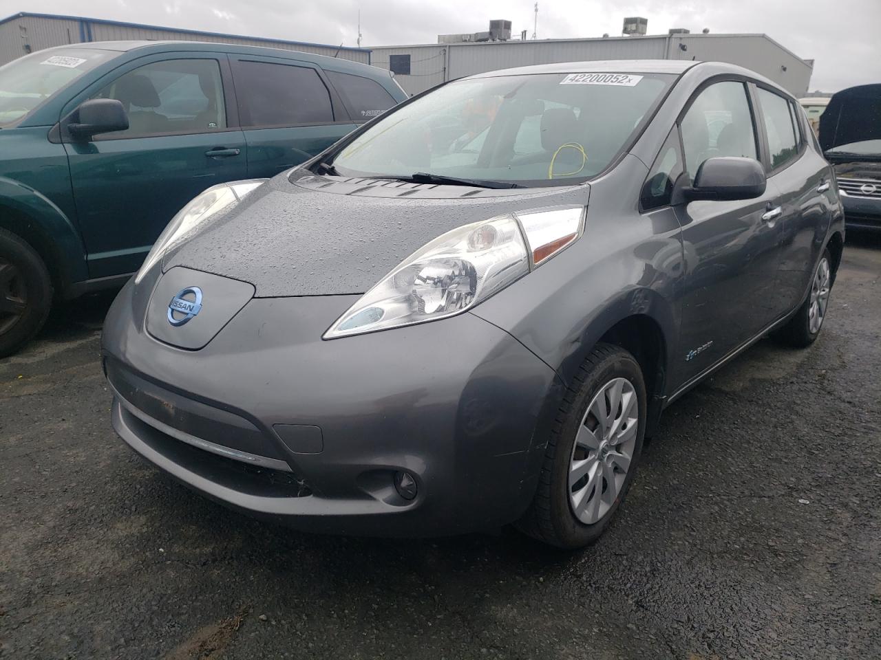 Photo 2 from auction – 2015 NISSAN LEAF S with VIN 1N4AZ0CP8FC300272