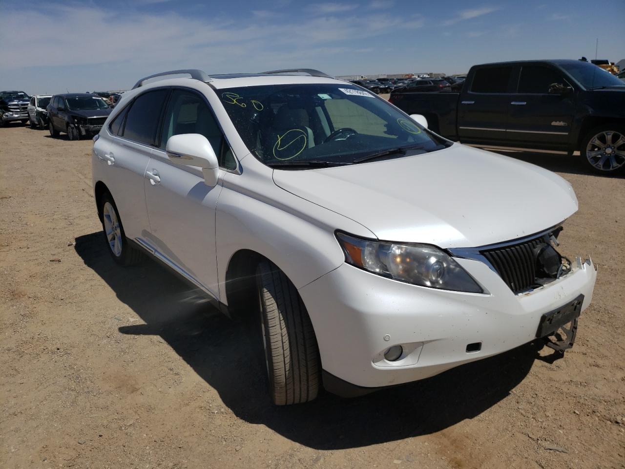 LEXUS RX 350 2011 with VIN 2T2BK1BA8BC118977 - Photo from auction
