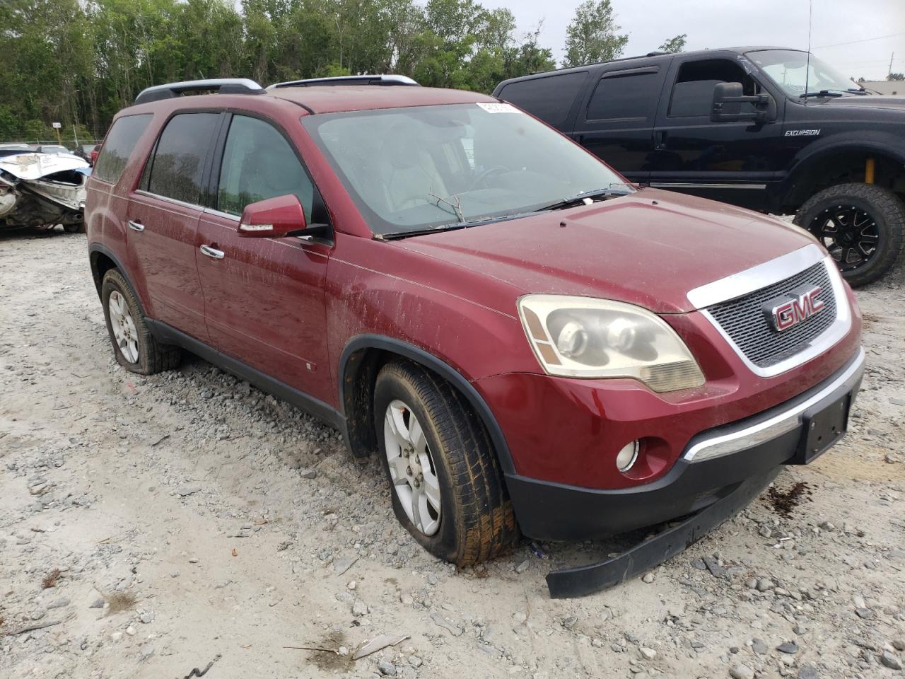 GMC ACADIA SLT 2009 with VIN 1GKER23D19J133349 - Photo from auction
