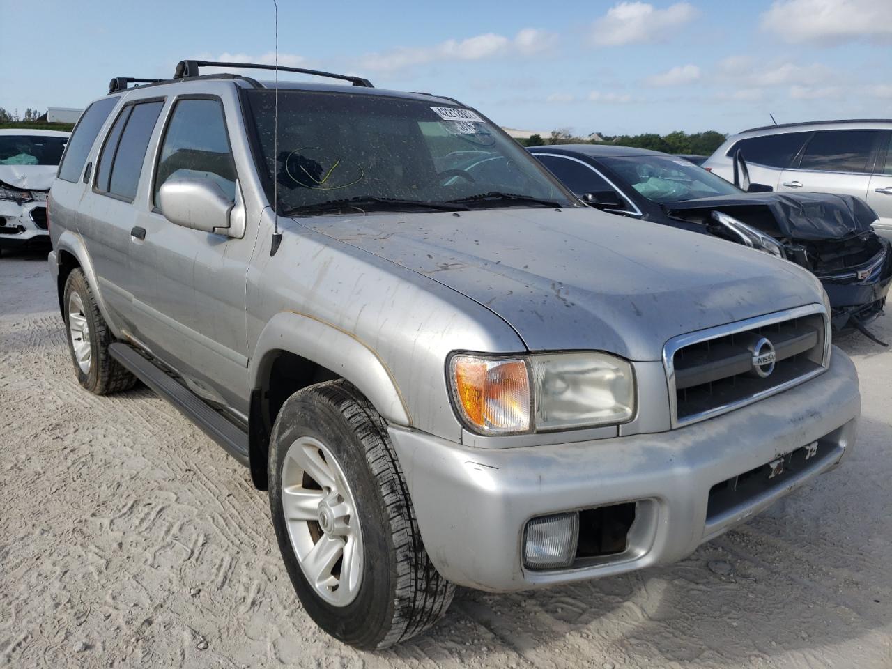 NISSAN PATHFINDER 2002 with VIN JN8DR09Y52W722648 - Photo from auction