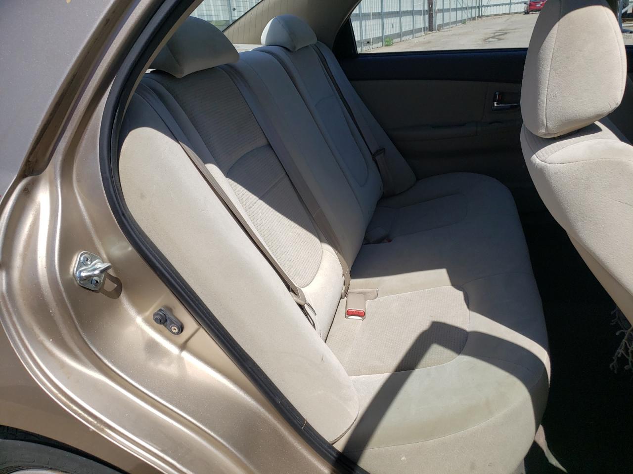 Photo 6 from auction – 2009 KIA SPECTRA EX with VIN KNAFE221695610740