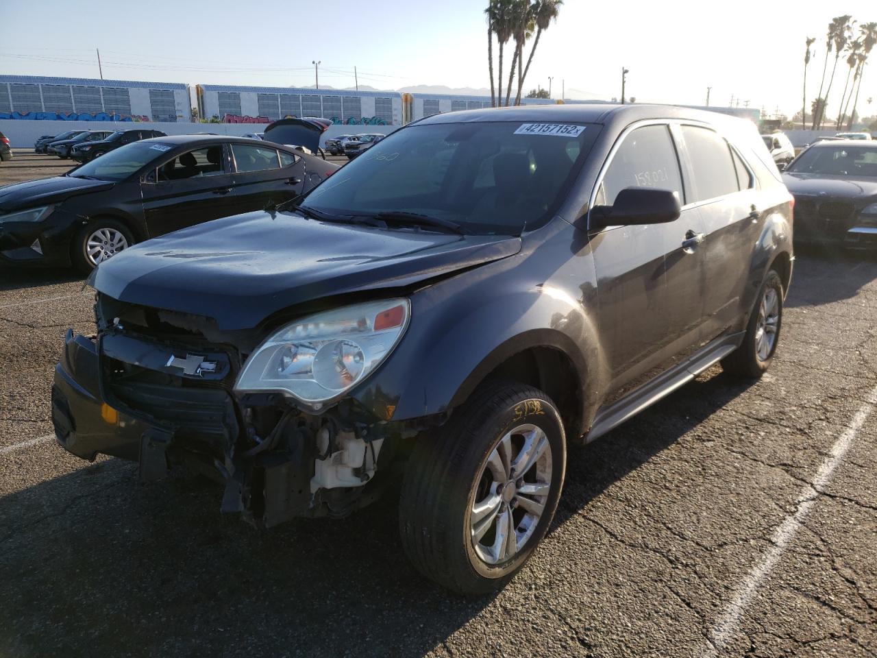 Photo 2 from auction – 2010 CHEVROLET EQUINOX LS with VIN 2CNALBEWXA6249561