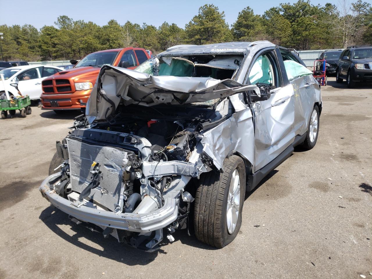 Photo 2 from auction – 2020 FORD EDGE TITAN with VIN 2FMPK3K95LBA16084