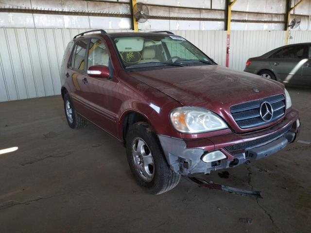 MERCEDES-BENZ ML 320 2002 with VIN 4JGAB54E82A366444 - Photo from auction