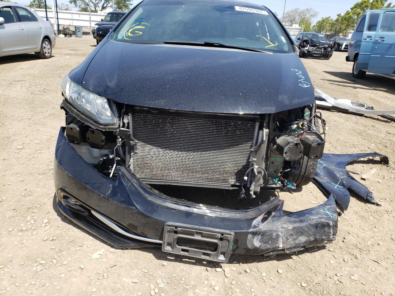 Photo 9 from auction – 2015 HONDA CIVIC EX with VIN 19XFB2F80FE222714