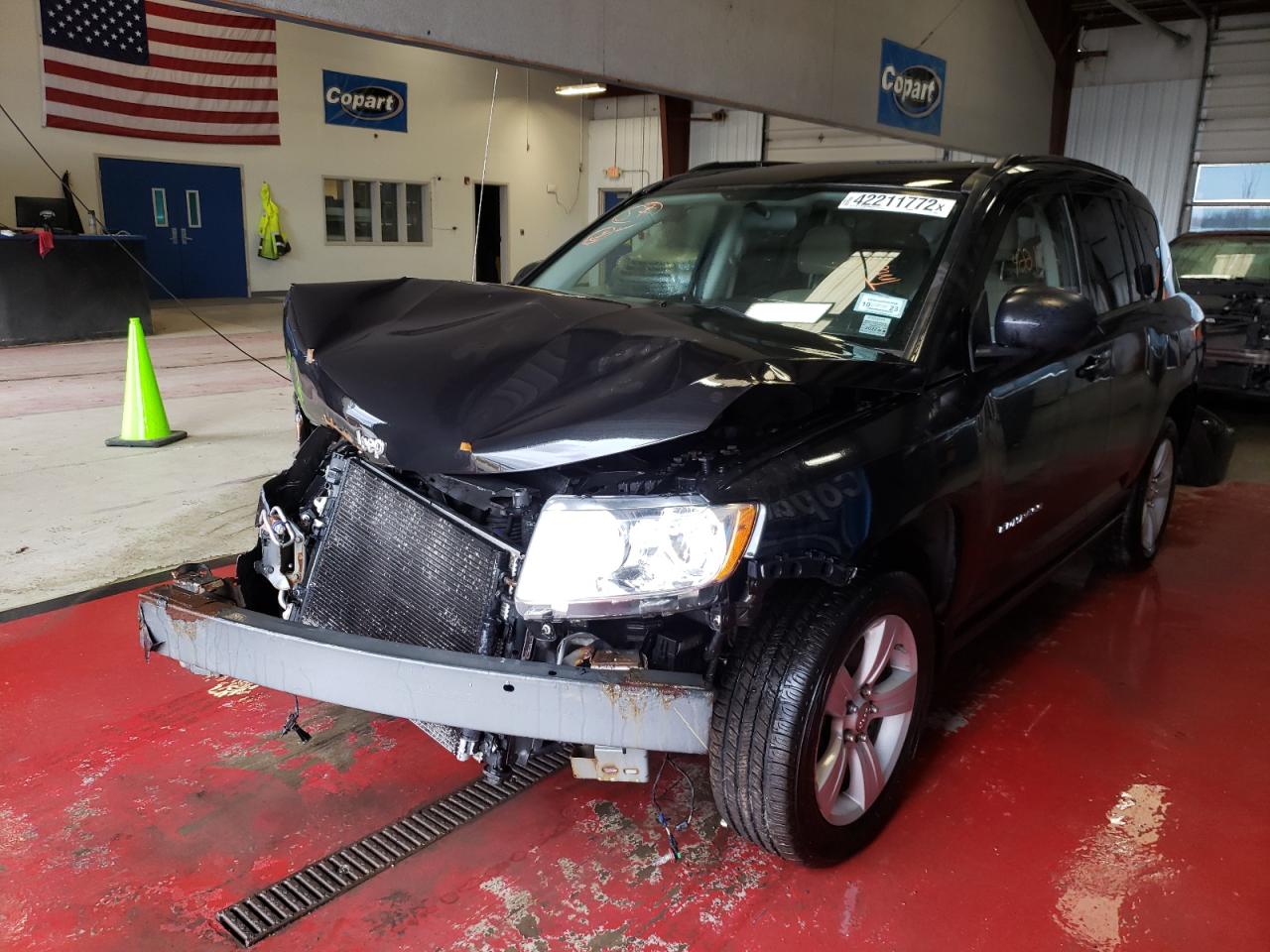 Photo 2 from auction – 2011 JEEP COMPASS SP with VIN 1J4NF1FB1BD192005