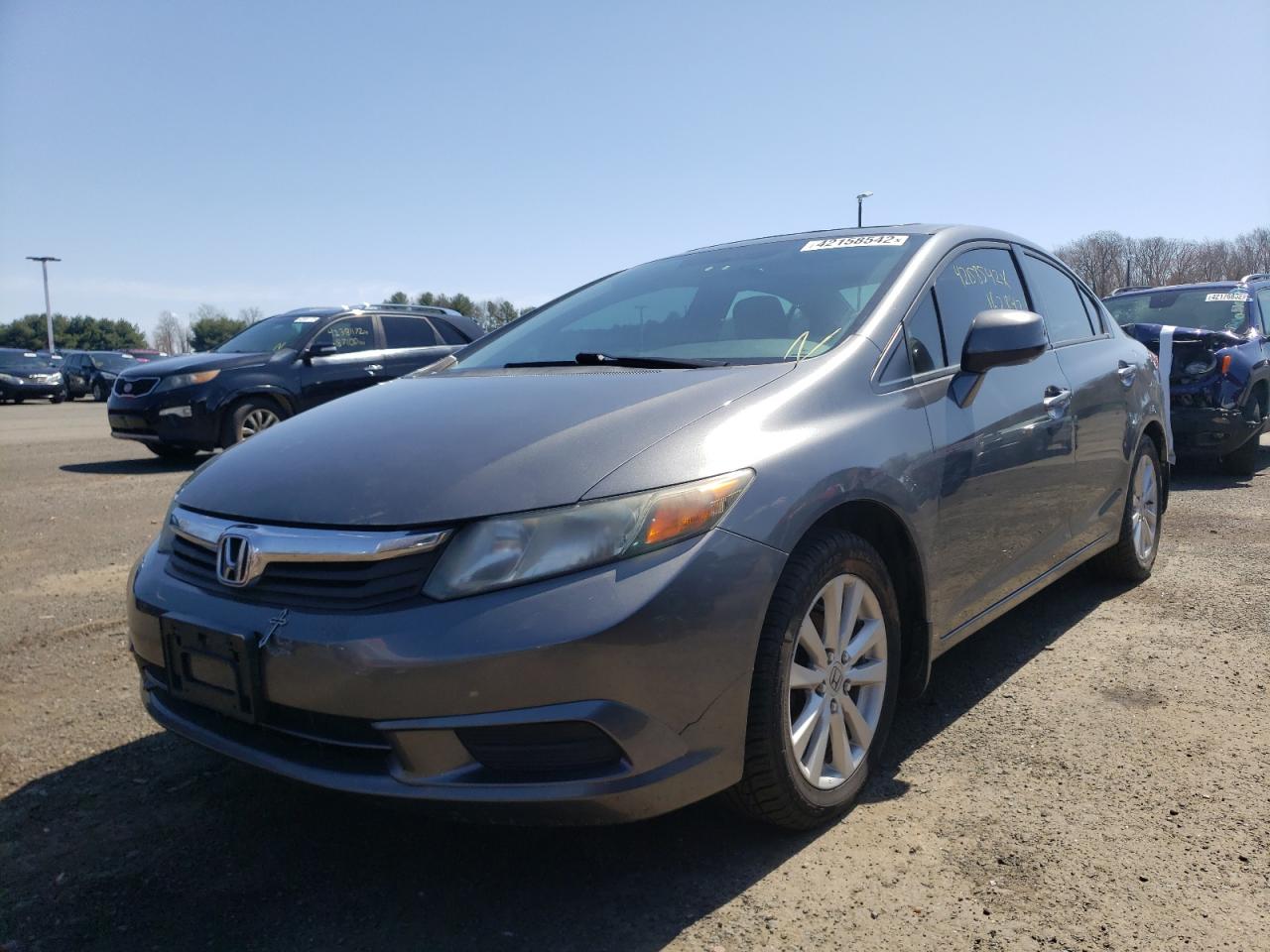 Photo 2 from auction – 2012 HONDA CIVIC EX with VIN 2HGFB2F81CH301004