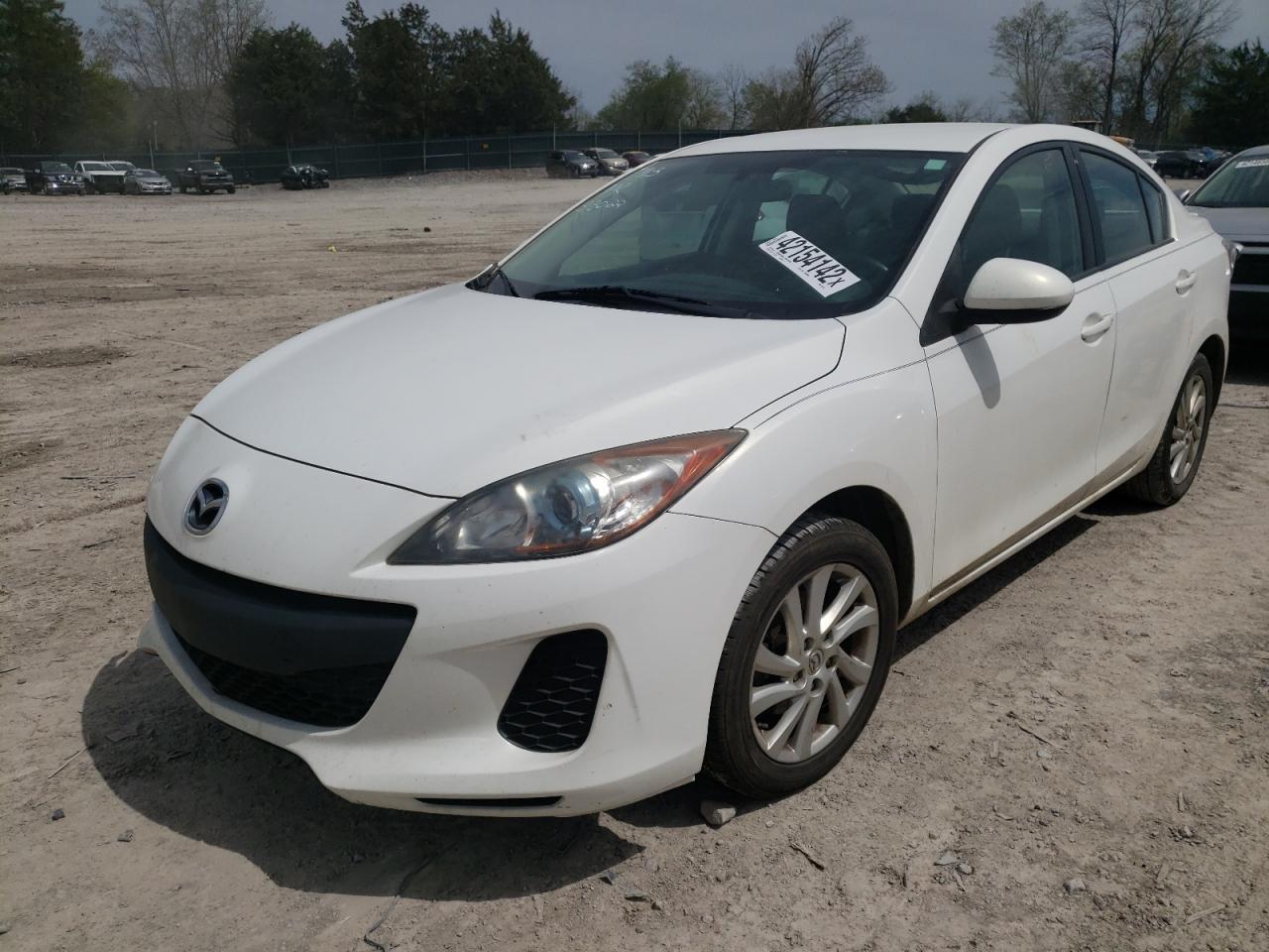 Photo 2 from auction – 2012 MAZDA 3 I with VIN JM1BL1V77C1607913