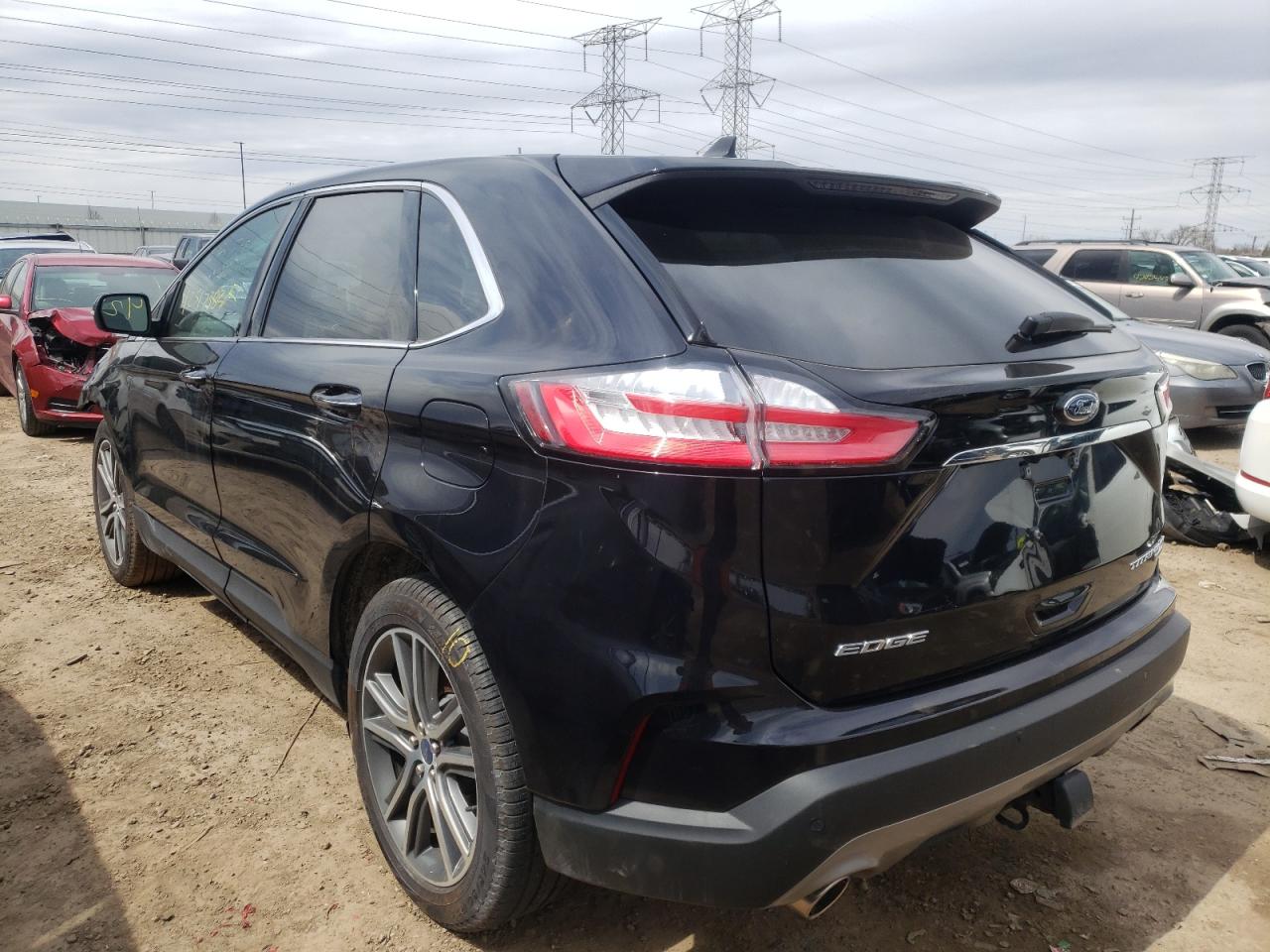 Photo 3 from auction – 2020 FORD EDGE TITAN with VIN 2FMPK4K97LBB43554