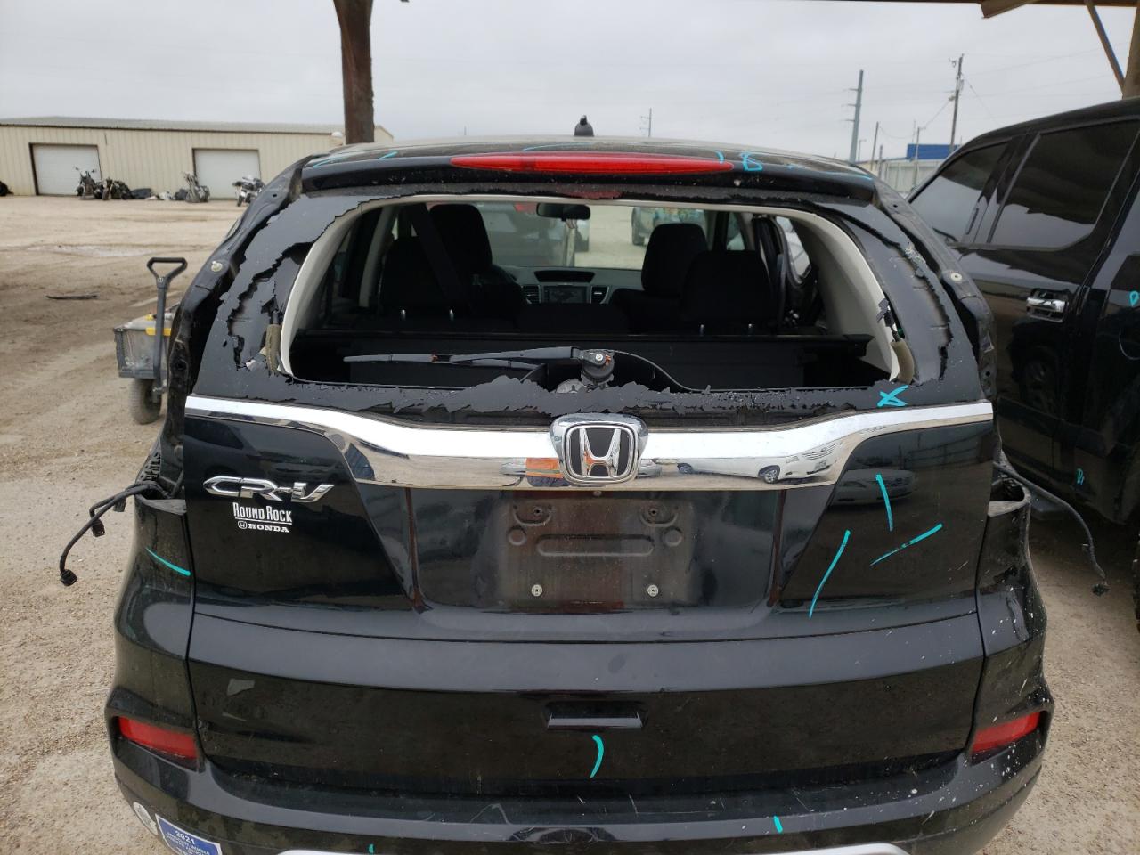 Photo 9 from auction – 2016 HONDA CR-V EX with VIN 3CZRM3H50GG723215