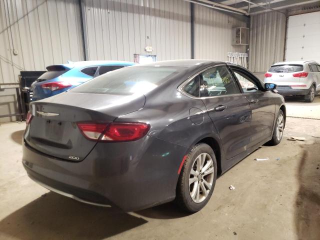Photo 4 from auction – 2015 CHRYSLER 200 LIMITE with VIN 1C3CCCAB5FN703969