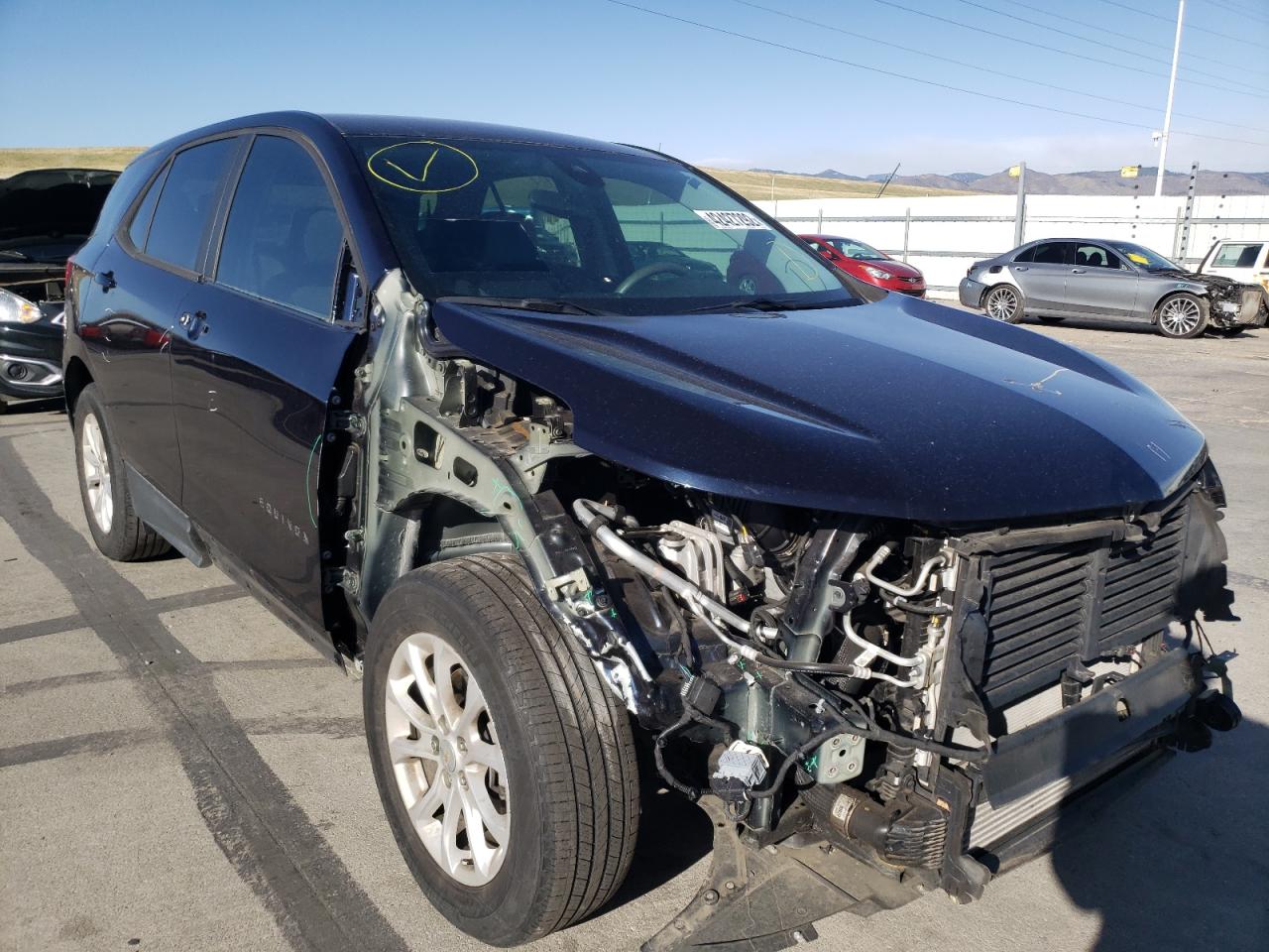 Photo 1 from auction – 2020 CHEVROLET EQUINOX LS with VIN 3GNAXHEV7LS592343