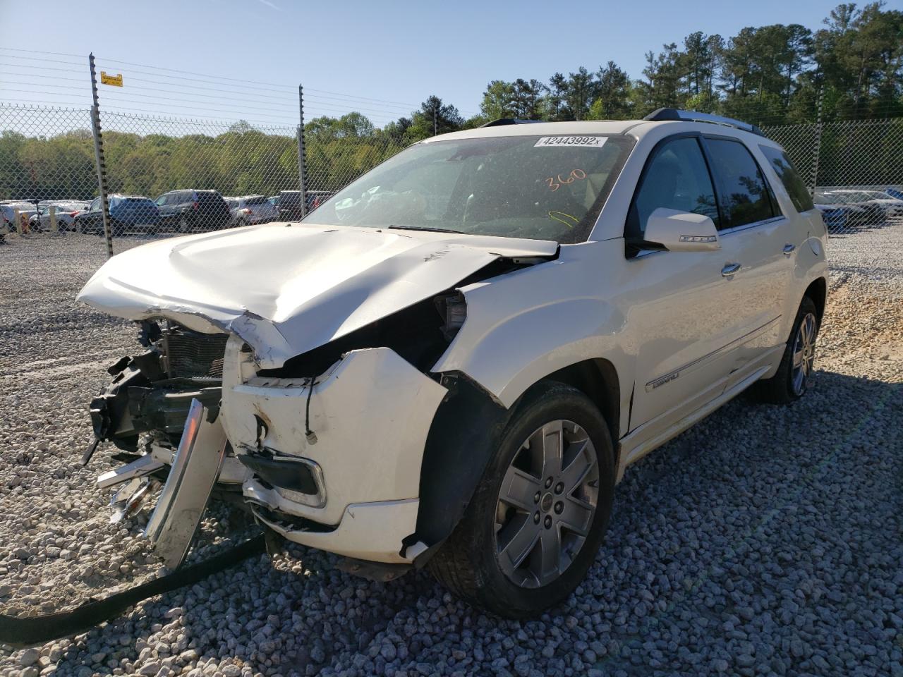 Photo 2 from auction – 2015 GMC ACADIA DEN with VIN 1GKKRTKD0FJ160855
