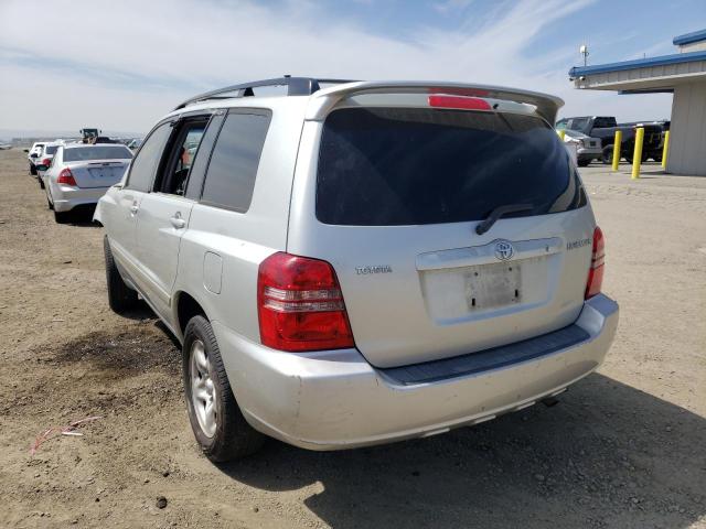 Photo 3 from auction – 2003 TOYOTA HIGHLANDER with VIN JTEGD21A930062115