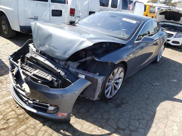 Photo 2 from auction – 2014 TESLA MODEL S with VIN 5YJSA1H15EFP30536