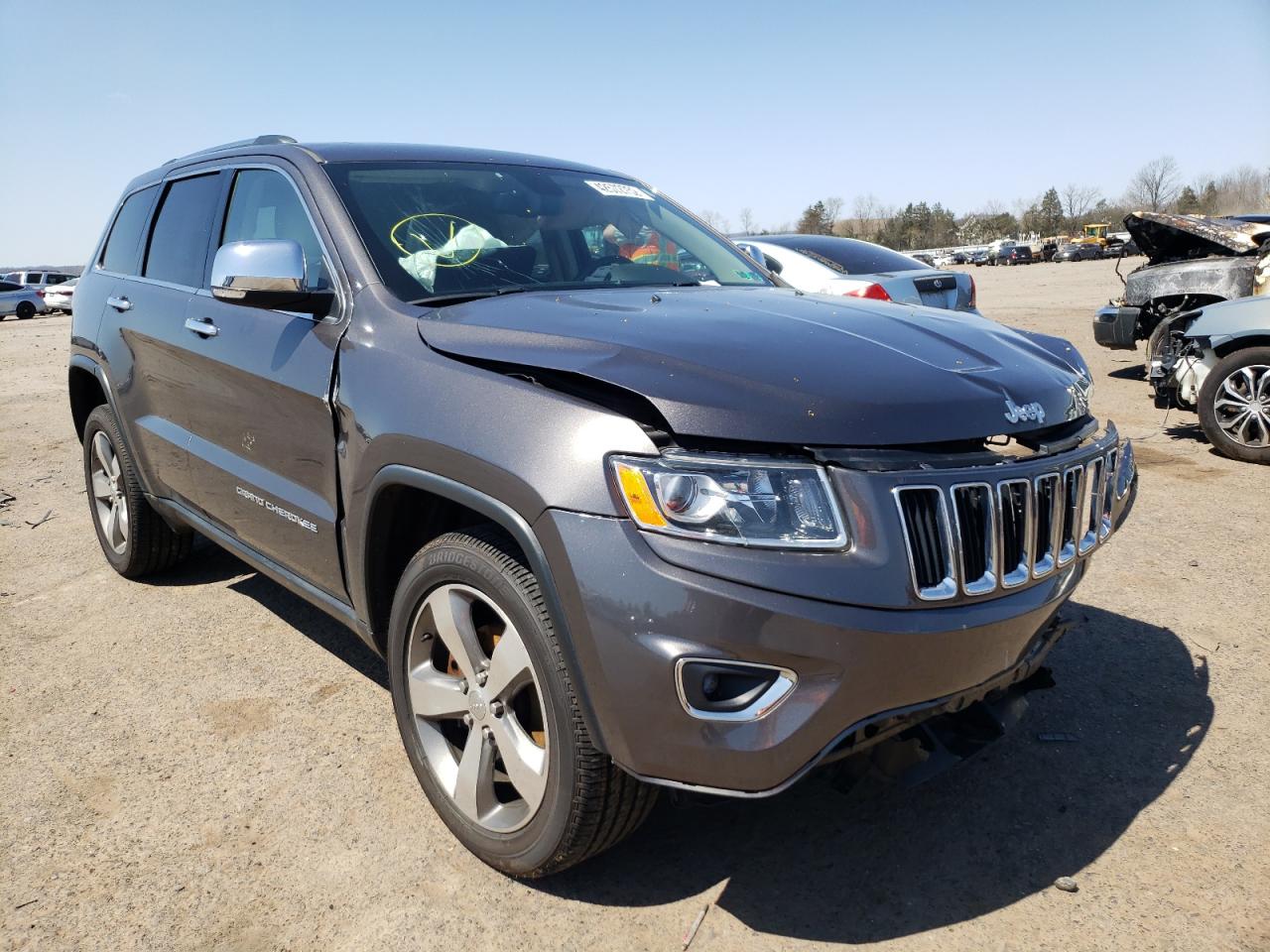 JEEP GRAND CHER 2015 with VIN 1C4RJFBG9FC124132 - Photo from auction