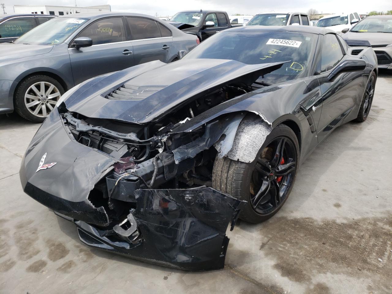 Photo 2 from auction – 2016 CHEVROLET CORVETTE S with VIN 1G1YB2D78G5115404
