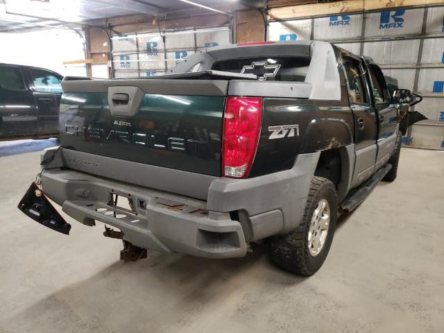 Photo 4 from auction – 2002 CHEVROLET AVALANCHE with VIN 3GNEK13TX2G316250