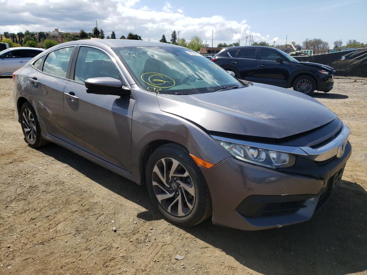 HONDA CIVIC EX 2016 with VIN 19XFC2F73GE224091 - Photo from auction