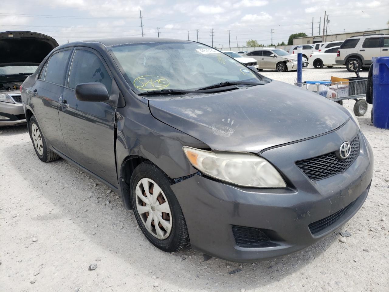 TOYOTA COROLLA BA 2009 with VIN 1NXBU40E89Z078592 - Photo from auction